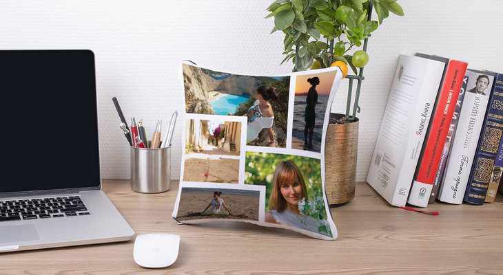Подушка «Instasleep» с вашими фотографиями